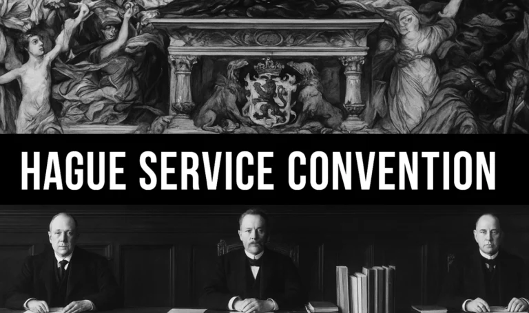 The Hague Service Convention and Its Application to Foreign Defendants in India